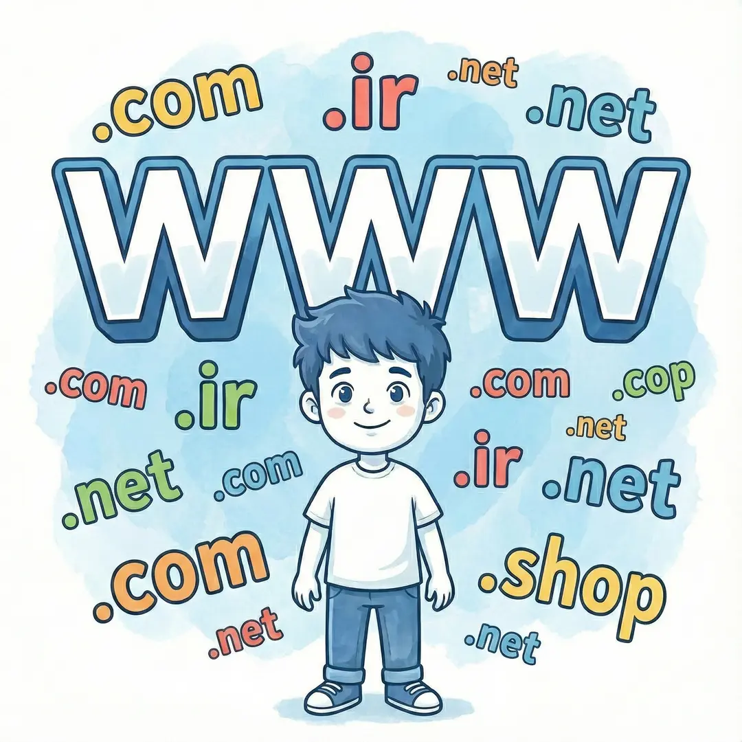 راهنمای ثبت دامنه (راهنمای تصویری ساخت شناسه در ایرنیک + نکات کلیدی)