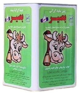 پنیر نسبتاً چرب 16 کیلویی بصیر