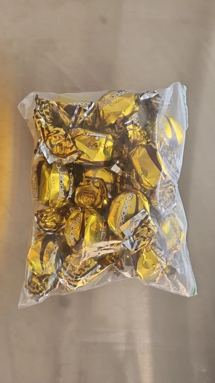 پشمک دو سر پیچ شکلاتی 250 گرمی