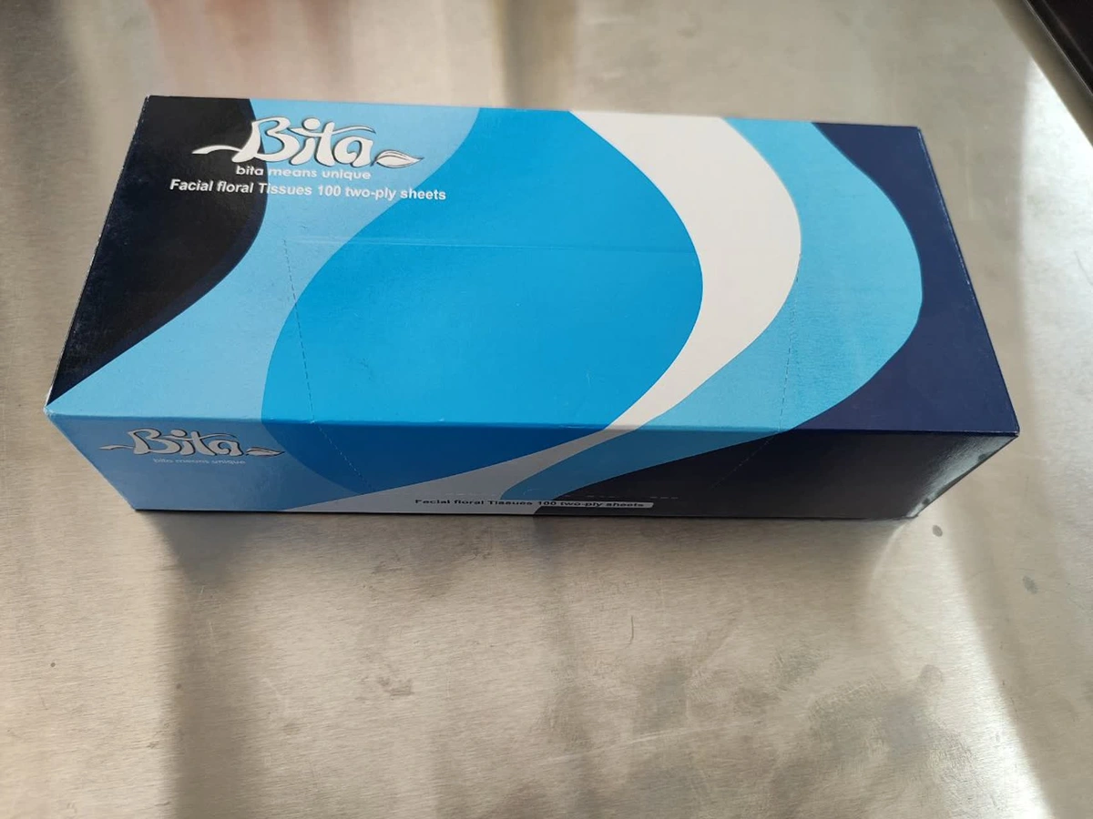 دستمال کاغذی 200 برگ گلدار ( 100 ورق دولا ) بیتا 