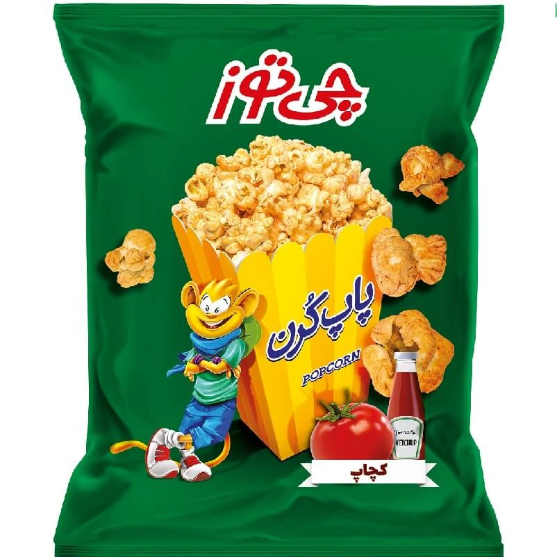 پاپ کرن کچاب 45 گرمی چی توز