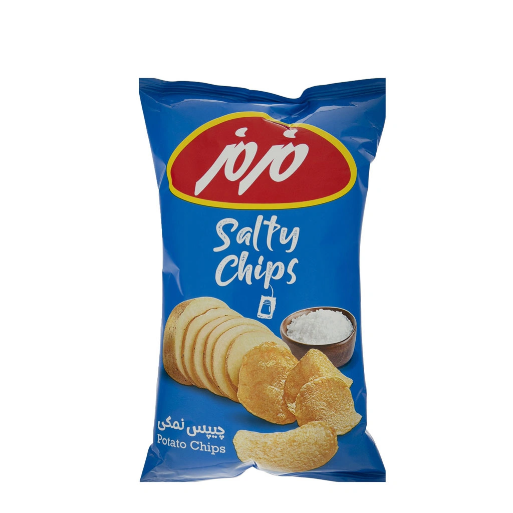 چیپس نمکی 650 گرمی مزمز