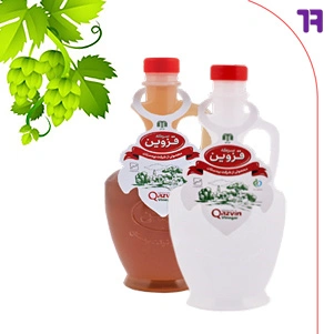 سرکه سفید ( نیم لیتری ) کشوین قزوین