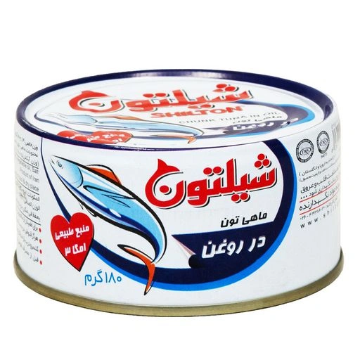 تن ماهی 180 گرم شیلتون