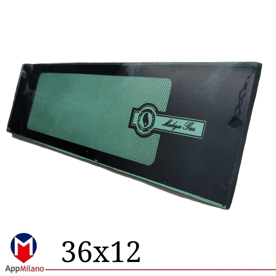 شیشه بخاری مهیا  size 36x12