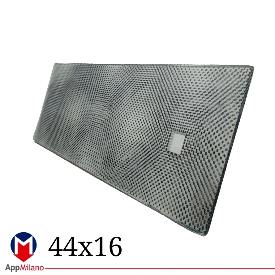 شیشه بخاری نیک کالا  44x16 size