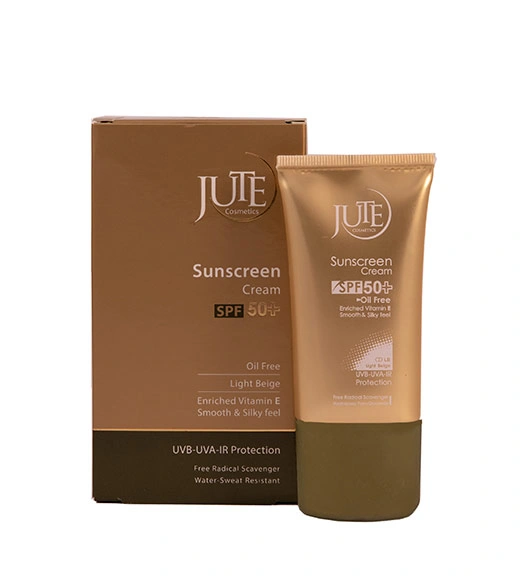 کرم ضد آفتاب ژوت SPF50 فاقد چربی (بی رنگ)