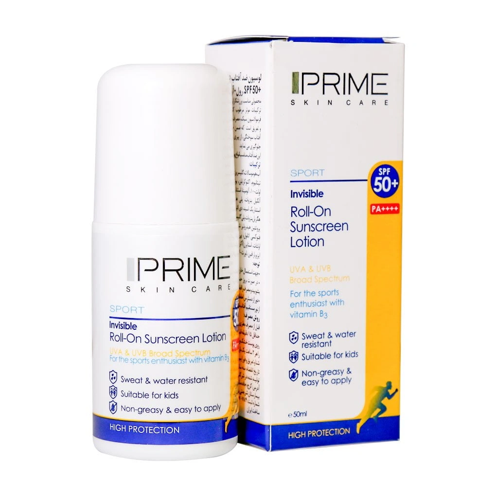 رول آن لوسیون ضد آفتاب SPF50