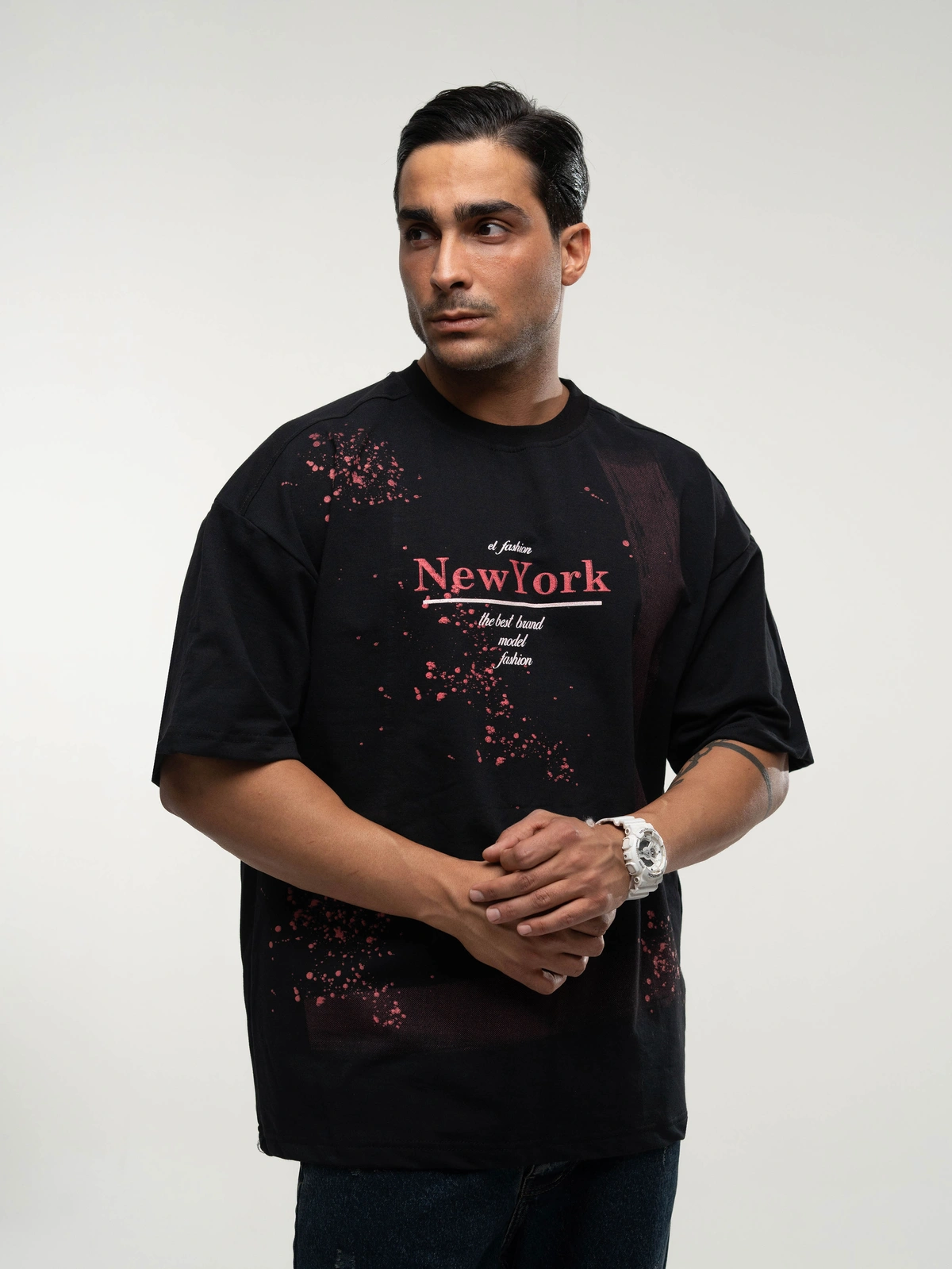 تیشرت دونخ NewYorkFashion پک 9 عددی