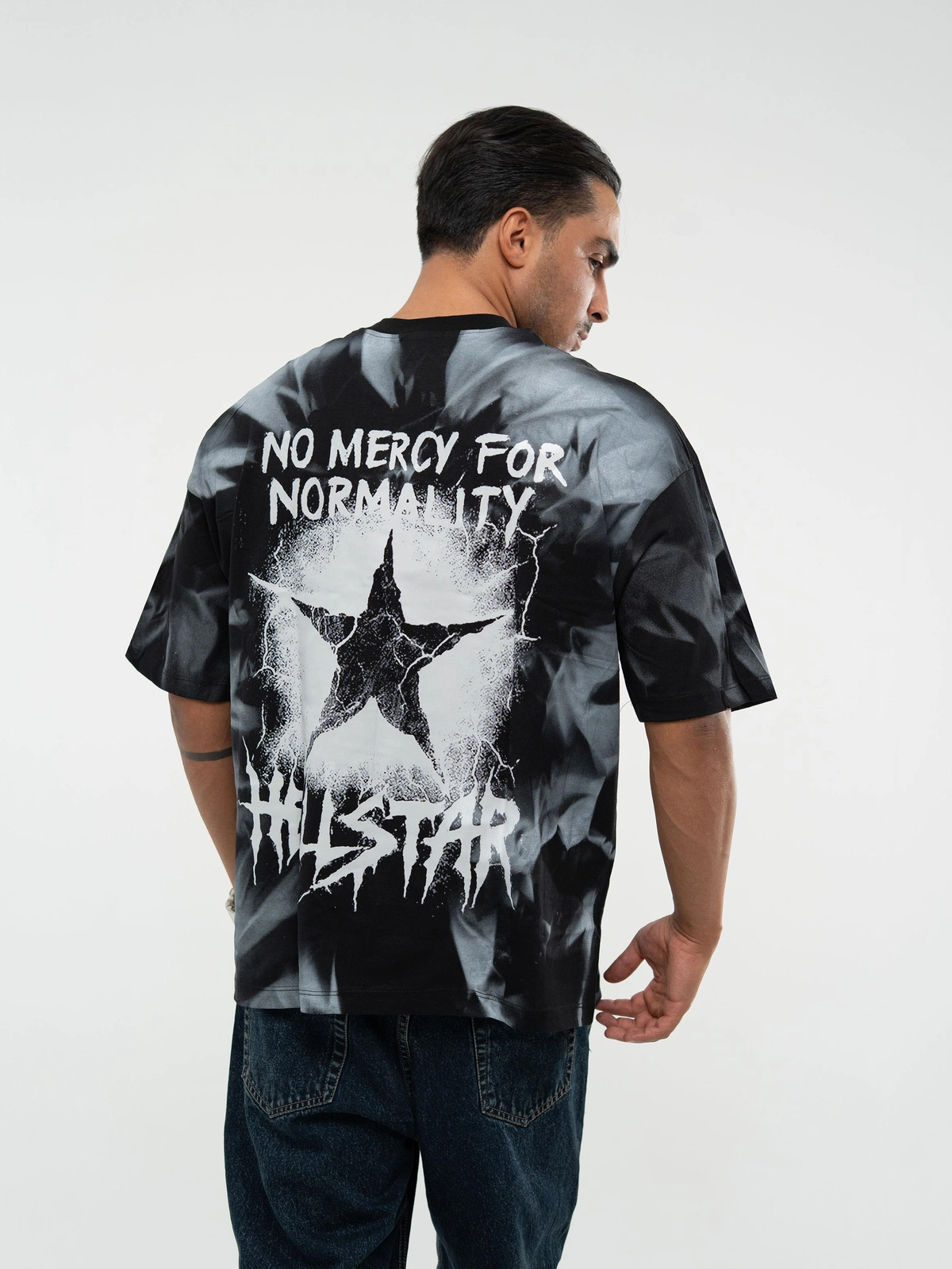 تیشرت NoMercyFor مشکی/آبی پک 6 عددی