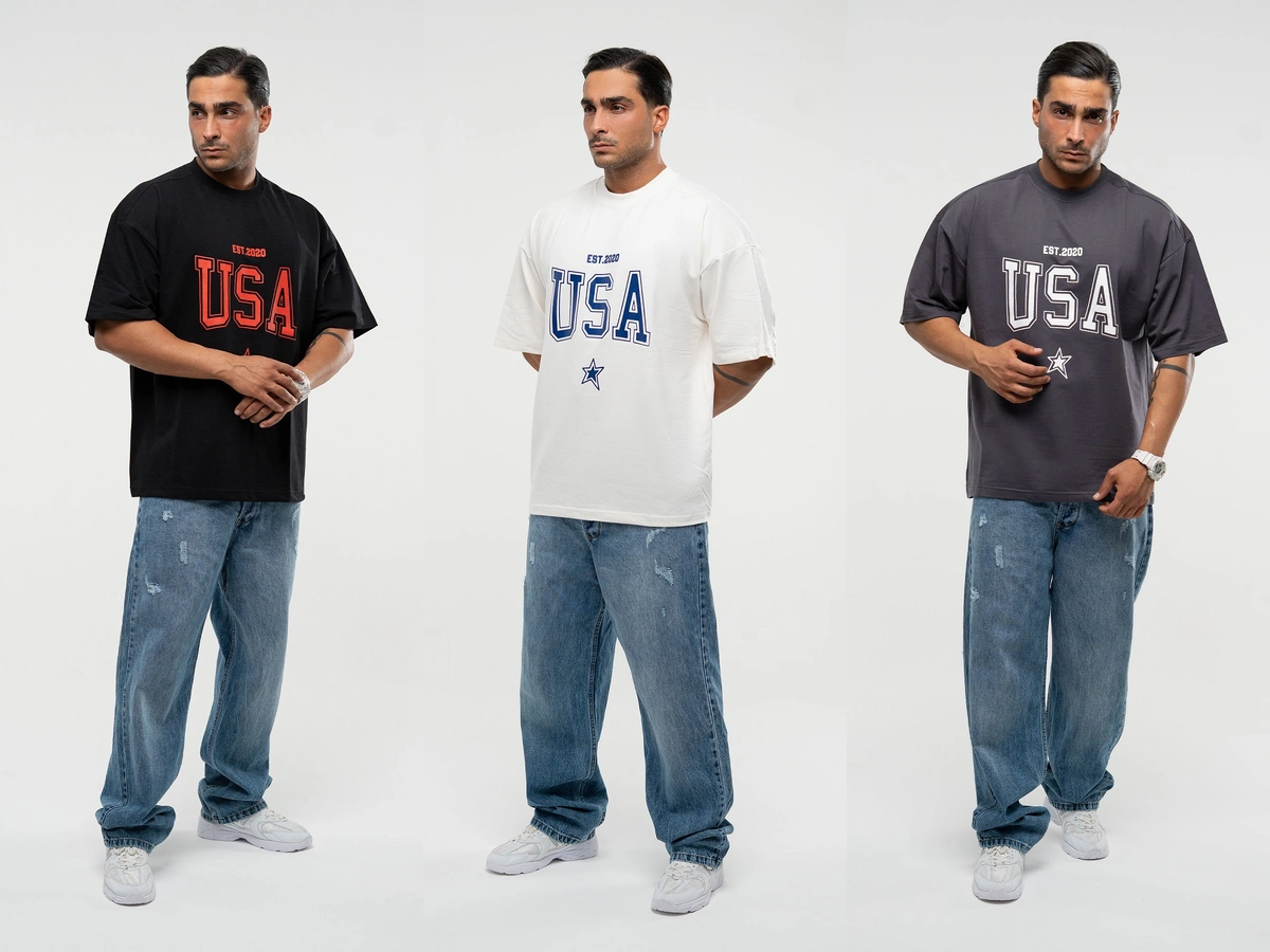 تیشرت دونخ USA2020 پک 9 عددی