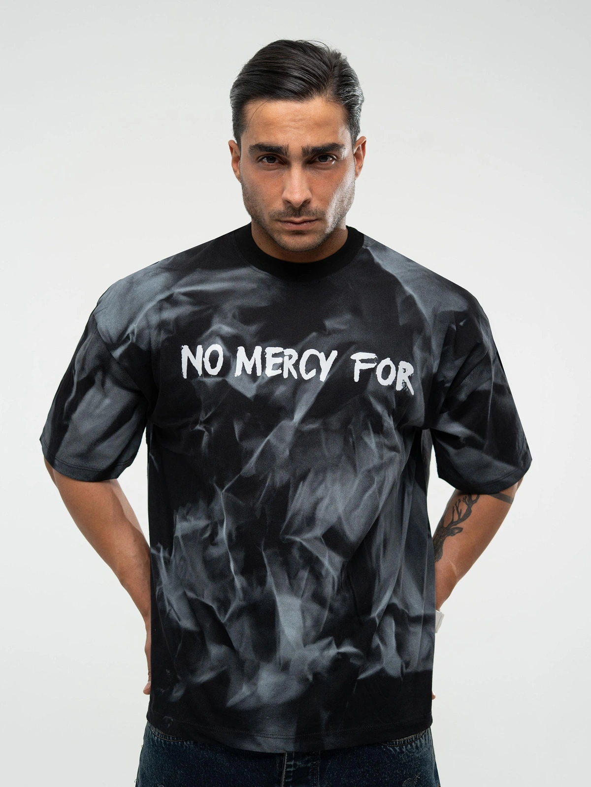 تیشرت NoMercyFor مشکی/آبی پک 6 عددی