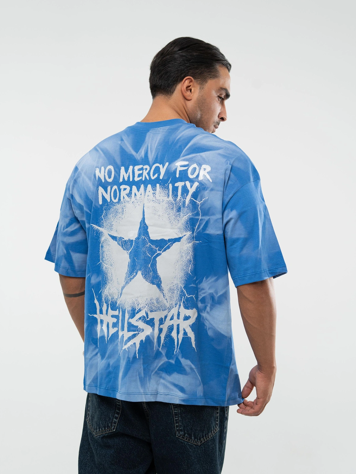 تیشرت NoMercyFor مشکی/آبی پک 6 عددی