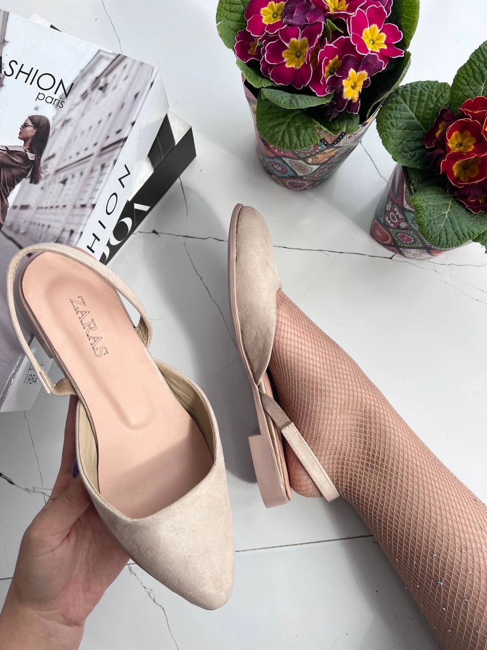 کفش های بابت و فلت ، مدل تخم مرغی