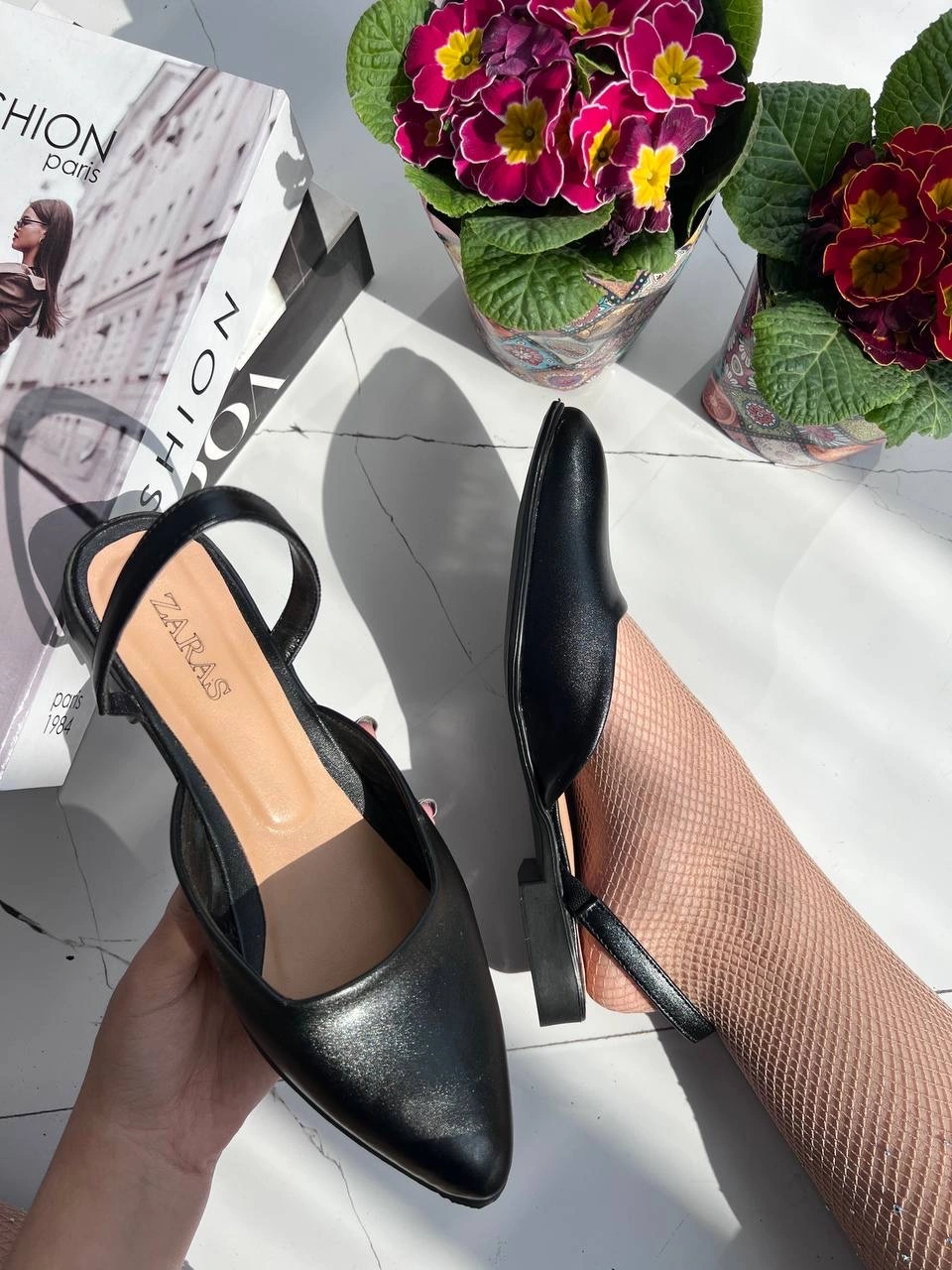 کفش های بابت و فلت ، مدل تخم مرغی