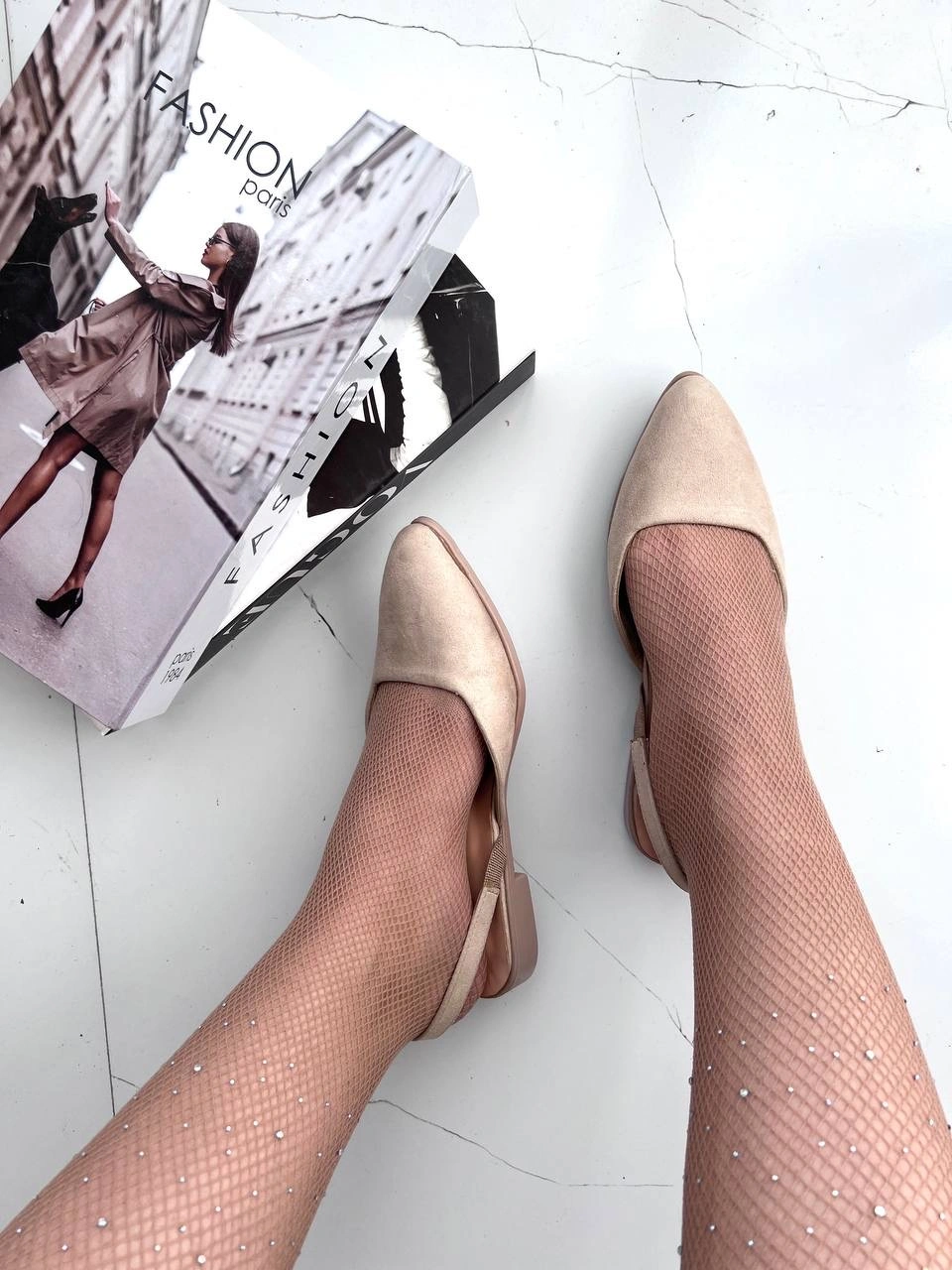 کفش های بابت و فلت ، مدل تخم مرغی