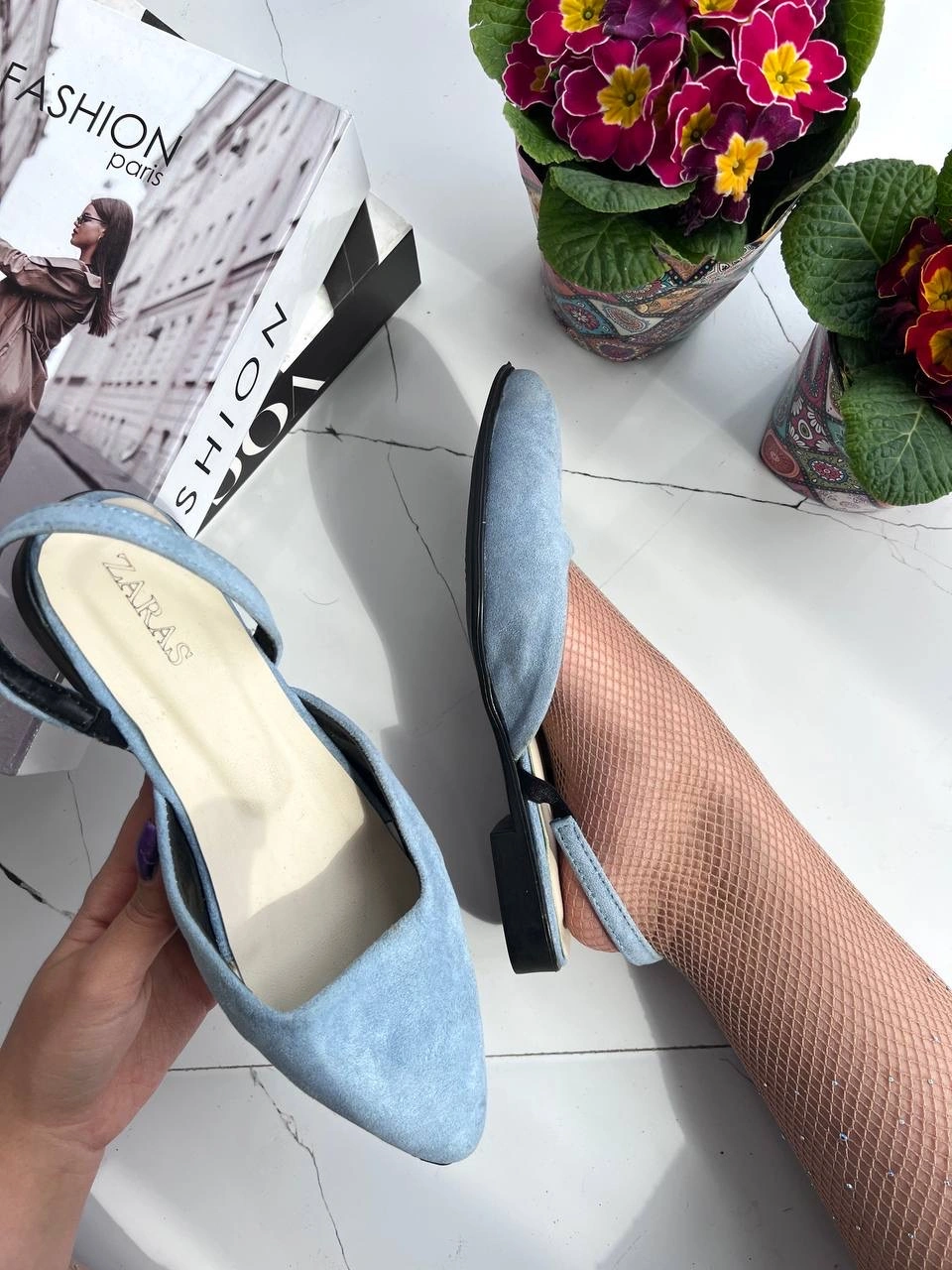 کفش های بابت و فلت ، مدل تخم مرغی