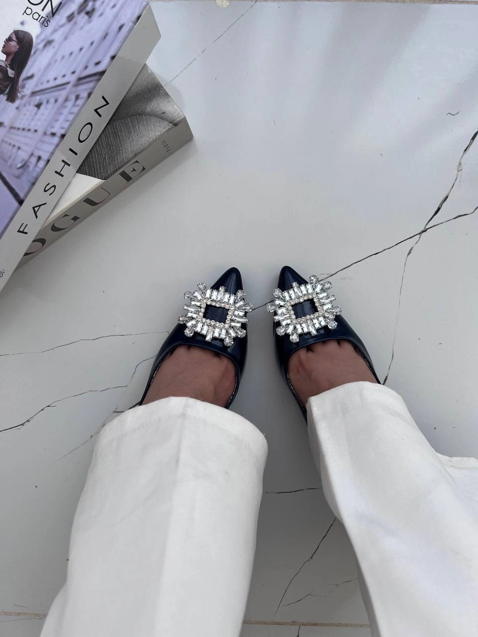 کفش استلتو پاشنه شیشه ای ، مدل رامسینا