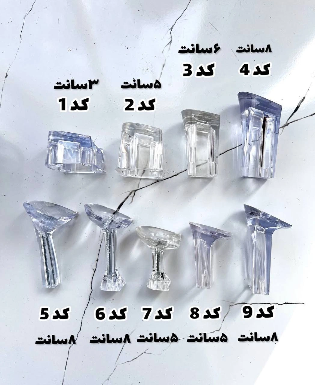 صندل طلقی پاپیون دار پاشنه شیشه ای ، مدل درسا