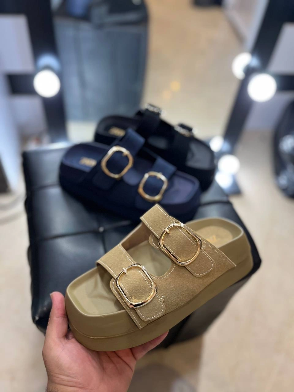 صندل لژدار حراج ، مدل دو سگک