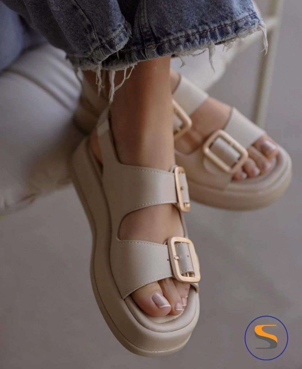 صندل لژدار حراج ، مدل دو سگک