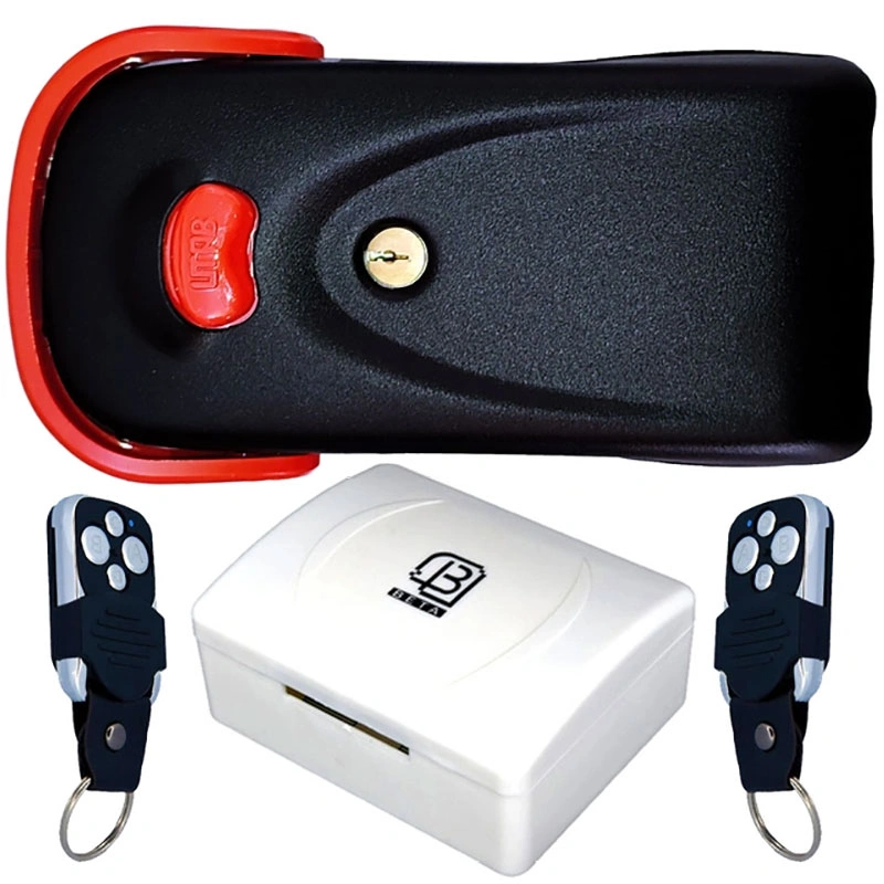 قفل برقی یوتاب کله گاوی مدل 2 ریموت و رسیور صنعتی (5 کلید)