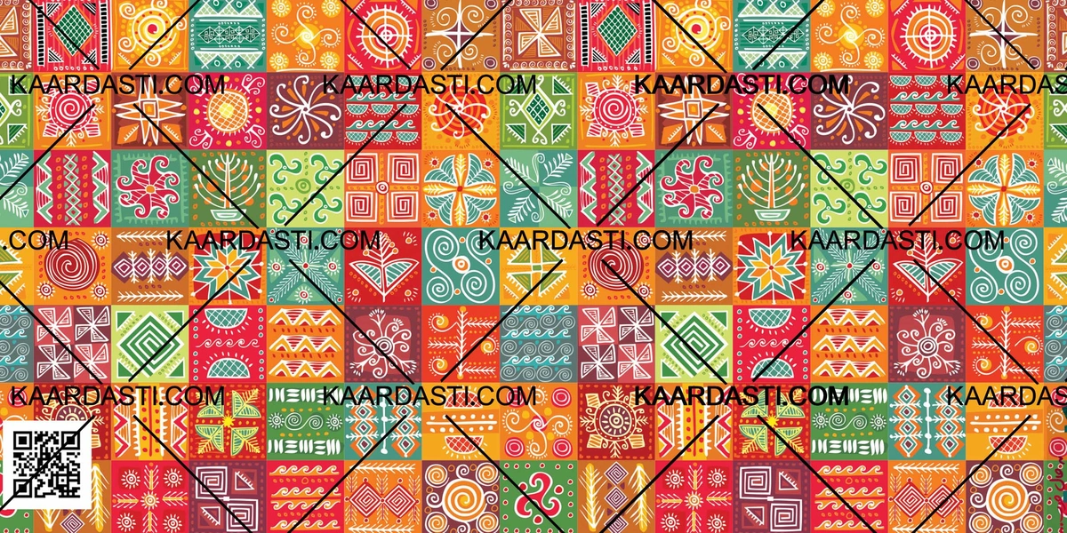 ماگ پترن  کاشی رنگی