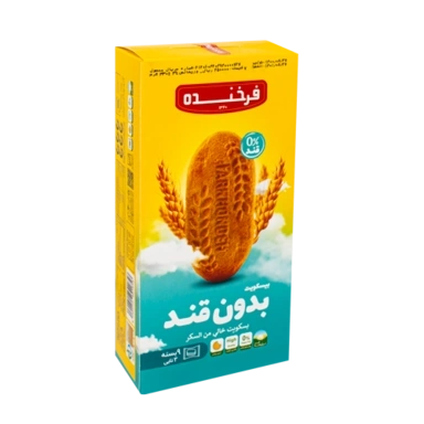 بیسکوییت بدون قند195گ فرخنده