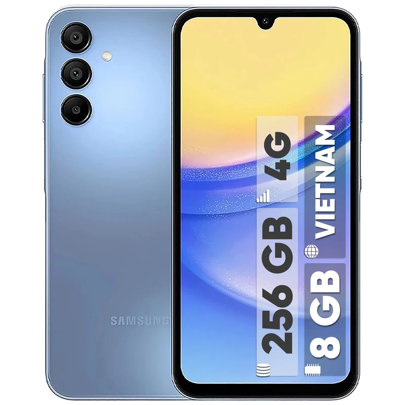 گوشی موبایل Samsung مدل Galaxy A15 (RAM 8) ظرفیت 256GB  (ویتنام)