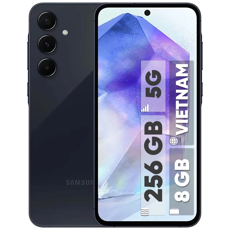 گوشی موبایل Samsung مدل Galaxy A55 5G (RAM 8) ظرفیت 256GB - سرمه ای (ویتنام)
