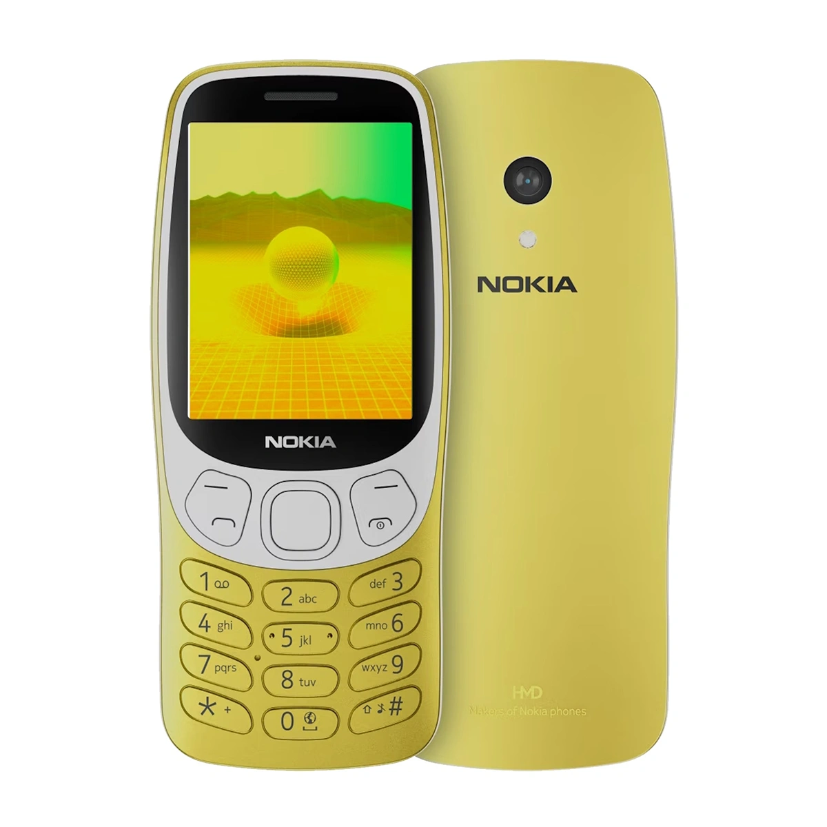 گوشی موبایل Nokia مدل 2024-3210 دو سیم کارت -  مونتاژ ایران تحت لیسانس نوکیا (گارانتی سامتل)