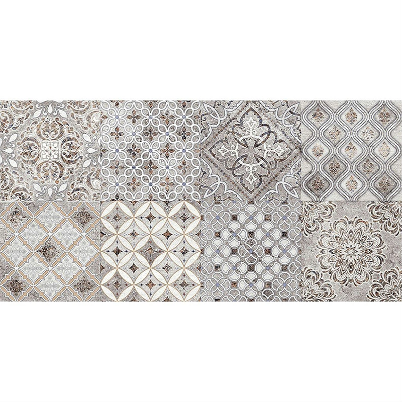 تک گل مهراد طوسی سایز 60×30 کاشی ایفا