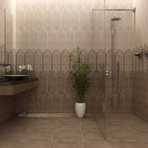 سرامیک دیواری مدل پاسکال سایز 60×20 کاشی ایفاسرام 