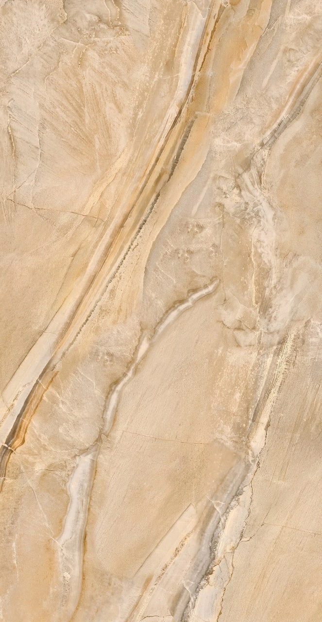 سرامیک دیواری مدل بازالت کرم سایز 120×60 کاشی آسیا 