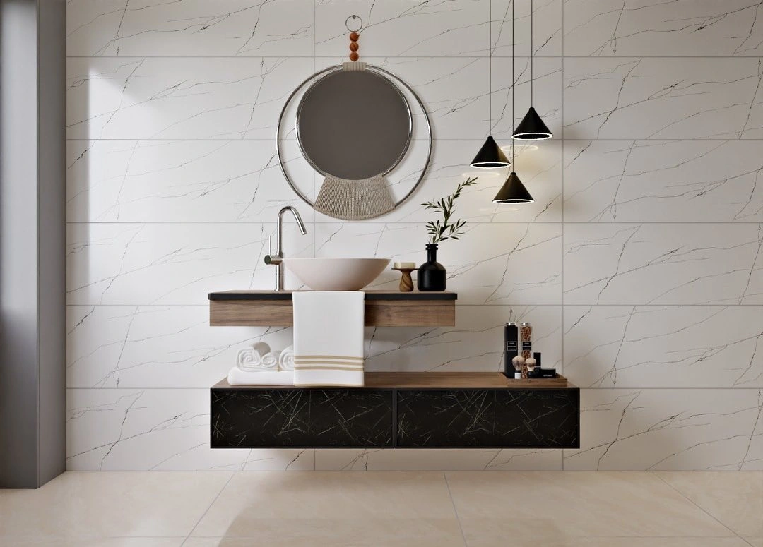 سرامیک دیواری مدل آسار سایز 120×40 کاشی آسیا