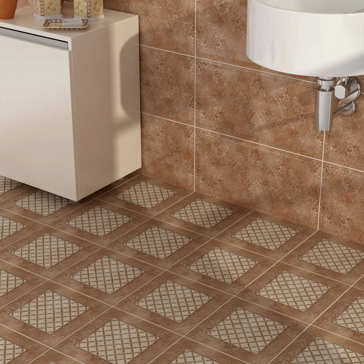 سرامیک کف مدل آسلی سایز 25×25 شرکت کاشی ایفا