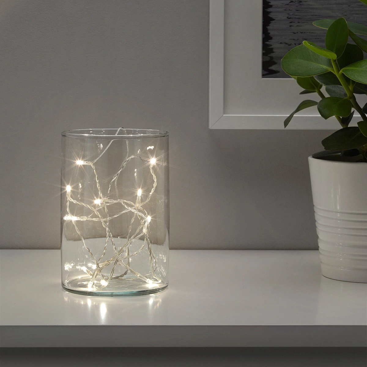 ریسه تزئینی LED(سفید) IKEA مدل LEDFYR