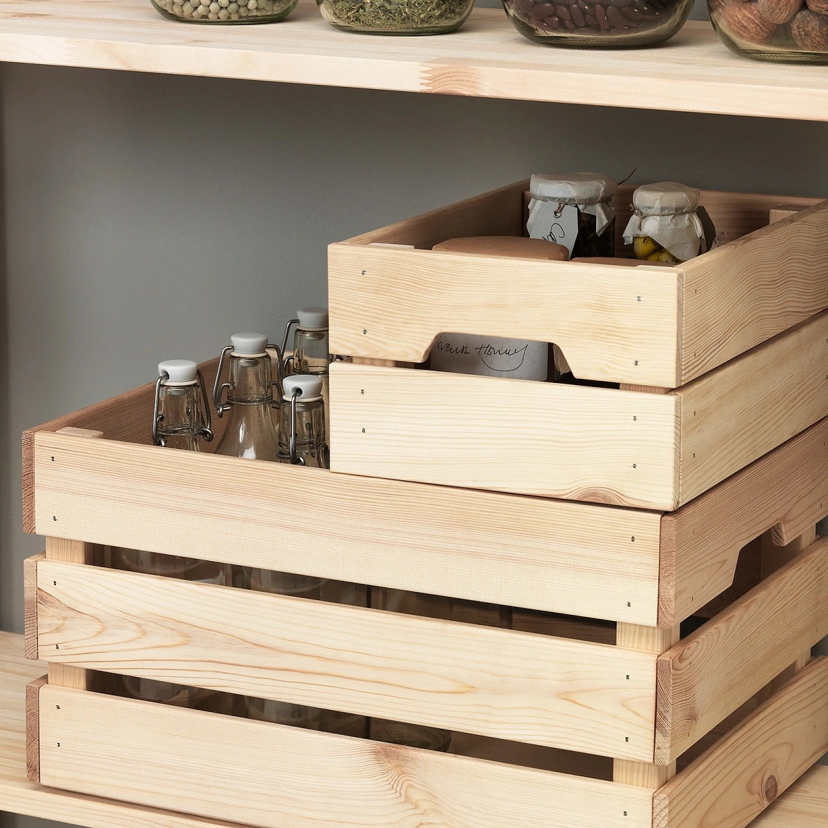 باکس چوبی IKEA مدل KNAGGLIG