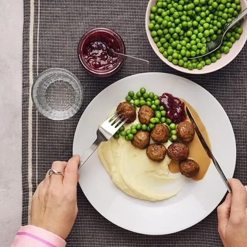 سرویس 18 پارچه ظروف غذاخوری ایکیا مدل IKEA 365+