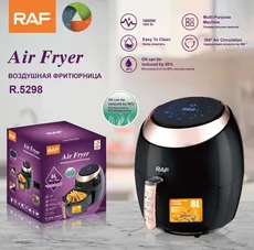 سرخ کن و هواپز 8لیتری بدون روغن راف مدل R.5298