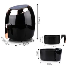 سرخ کن و هواپز 8لیتری بدون روغن راف مدل R.5298