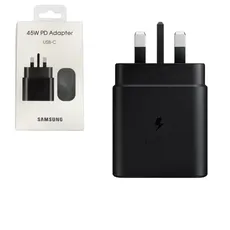 کلگی شارژر دیواری سه پین PD و فست تک پورت SAMSUNG مدل  45W  - ویتنام 