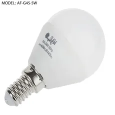 لامپ ال ای دی 5 وات افراتاب مدل AF-G45-5W پایه شمعی (E14) - 