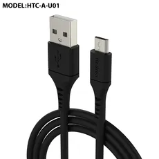 کابل USB به microUSB هادرون مدل HTC-A-U01 طول 1 متر - 