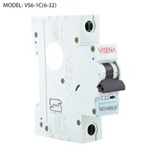 کلید مینیاتوری تک پل 32 آمپر مدل VS6-1C32 | اکسلنت کالا - 