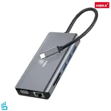 هاب 11 پورت USB-C هیسکا مدل HR-55 | اکسلنت کالا - 
