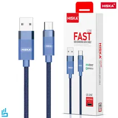 کابل تبدیل USB به میکرو هیسکا مدل LX-25 طول 1.2 متر | اکسلنت کالا - 