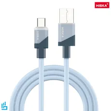 کابل USB به USB-C هیسکا مدل LX-881AC طول 1.2 متر | اکسلنت کالا