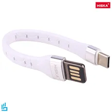 کابل تبدیل USB به type-c پاور بانکی هیسکا مدل LX-1015 | اکسلنت کالا - 