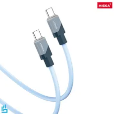 کابل USB-C به USB-C هیسکا مدل LX-881CC طول 1.2 متر | اکسلنت کالا - 